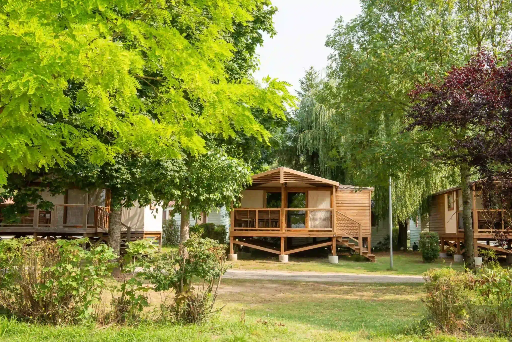 lodge camping ile de la comtesse komfort