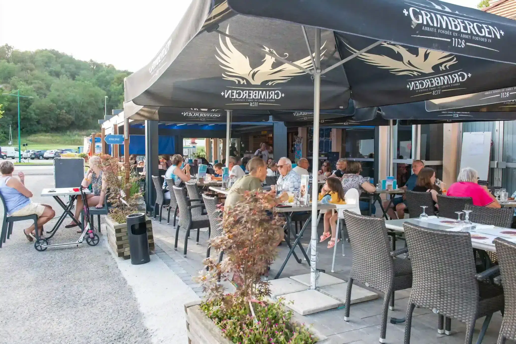 neue terrasse camping ile de la comtesse